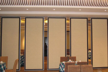 音響宴会ホールのための隔壁を滑らせる移動可能な木の防音の折る部屋