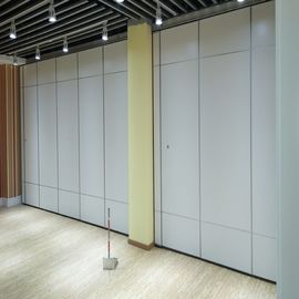 会議室/音の証拠の移動可能な壁のディバイダーのための白い木の音響の隔壁
