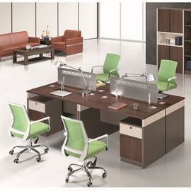 完全な高い地位の家具の仕切り/L及びTはオフィス ワークステーション テーブルを形づけました
