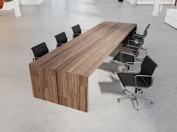 商業MFCのメラミン木のオフィス用家具の仕切り/会議室の会議の席