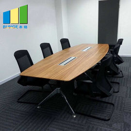 現代オフィス用家具一定MFC板メラミン積層物の会議室のテーブル