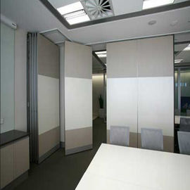 上の掛かる65mmのメラミン表面のオフィスの隔壁/音響の移動可能な壁