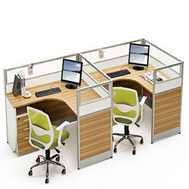 環境友好的なアルミニウム キュービクルのモジュラー オフィス ワークステーション/オフィス用家具は置きます