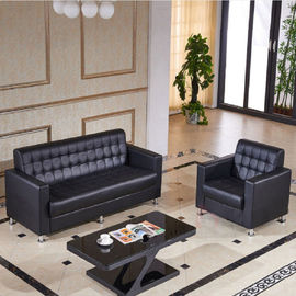 優雅な、Endurable管理の現代黒い革オフィスまたはホテルのソファーの椅子