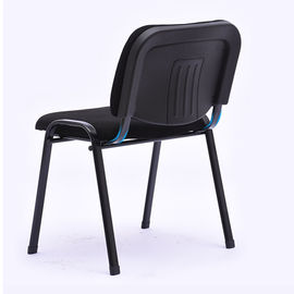 黒い人間工学的のオフィスの椅子の固定Armrestの網+泡の座席材料