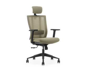 コール センターのための腕を搭載する赤い/黒の人間工学的のオフィスの椅子保証10年の