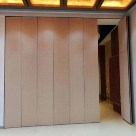ホテルの宴会のホールの操作可能な移動式アルミニウム パネルの移動可能なドアの隔壁