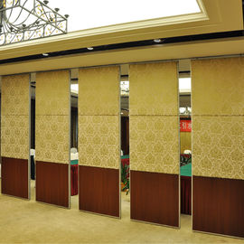 会議室の操作可能な宴会のホールの移動可能な防音のメラミン65のmmの隔壁