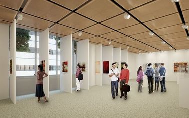 標準的な展示室のディバイダーの展示場のための移動可能な隔壁