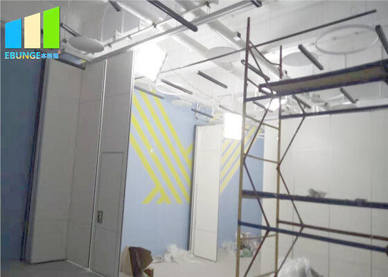 訓練部屋の移動可能な壁システム音響の折り畳み式の隔壁