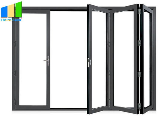 防音のBifoldドアはガラス アルミニウム折れ戸を和らげた