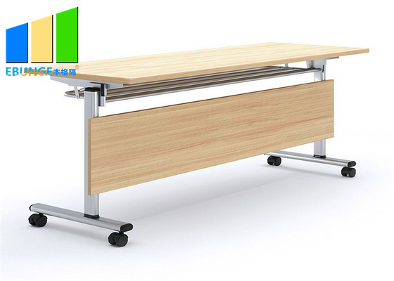 金属フレームの移動式折り畳み式の訓練は折る学校の訓練の机を台に置く
