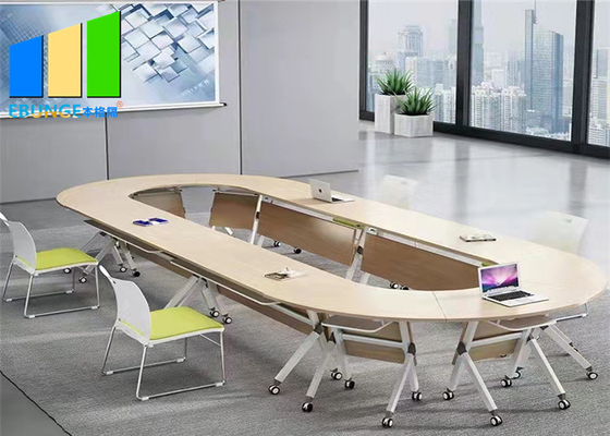 調節可能な訓練部屋の折り畳み式のテーブルの学校の会議室のテーブル