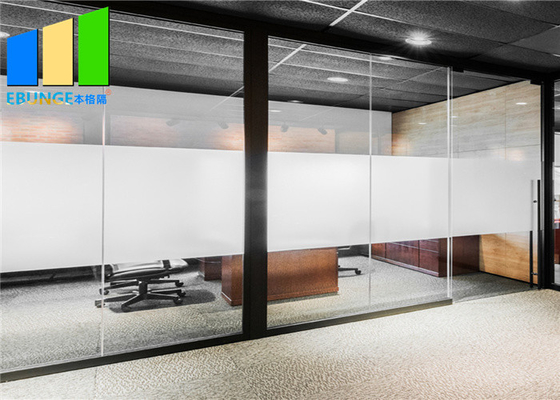 12MMのオフィスの緩和されたガラス仕切り明確なガラス アルミニウム フレームの隔壁