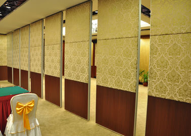 ベニヤのホテルの移動可能な壁の仕切り、健全な証拠の内部ドア