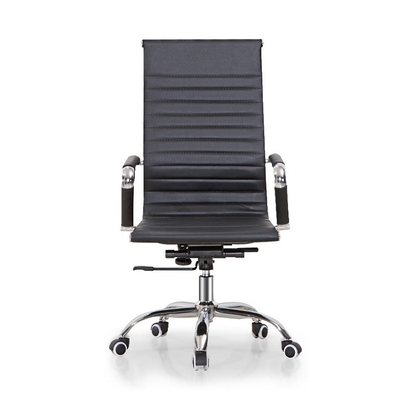 現代高い背部PUの革回転調節の支配人室の椅子
