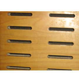 天井の装飾のインシュレーション・ボードのポリエステル線維の装飾的な木の音響パネル