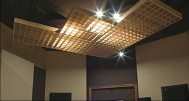 装飾的で物質的な音響の拡散器のパネル、音-引きつけられる板