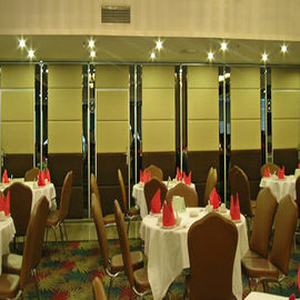 宴会ホールのためのアルミニウム フレームが付いている装飾的な引き戸の折る隔壁