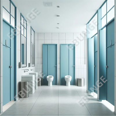 高圧ラミネート トイレの隔壁 簡単で迅速な設置 摩擦や衝撃に耐える