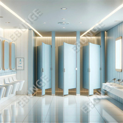 高圧ラミネート トイレの隔壁 簡単で迅速な設置 摩擦や衝撃に耐える