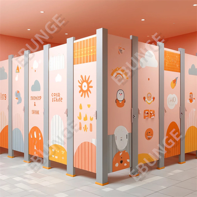 カスタマイズされたデザインオプションのサポート トイレの分隔器のためのトイレのキュービック