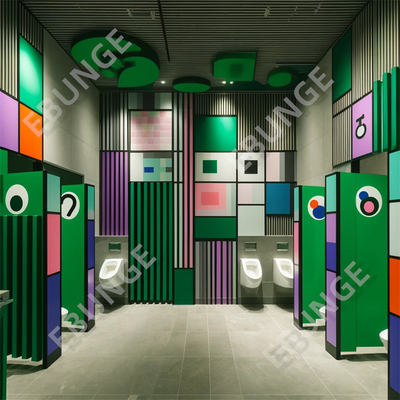 完全プライバシー 安価なトイレのパーティション 簡単にインストールとカスタマイズ