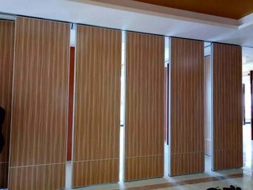 内部の木製の折れ戸のオフィス音響部屋ディバイダー、健全な証拠の移動可能な隔壁