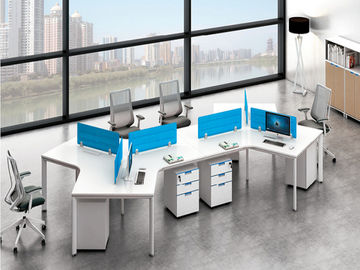 調節可能なキャビネットの高さのオフィスの立場コンピュータ仕切りワークステーション テーブル