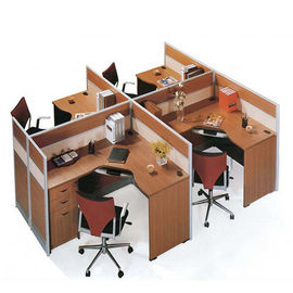 モジュラー カスタマイズされたオフィス用家具の仕切り/オフィスのキュービクル ワークステーション