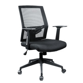 ヘッドレストが付いている高い背部黒い網のオフィスの椅子/人間工学的の回転イス
