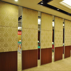 新しい設計宴会ホール移動可能な隔壁を折る防音MDF物質的な部屋ディバイダー