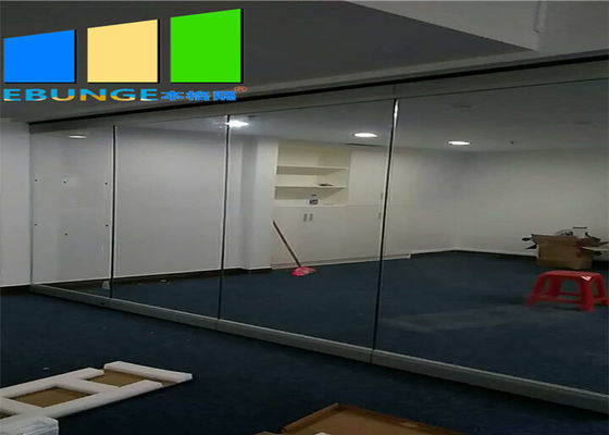 壁を滑らせる緩和されたスライド ガラスの移動可能な隔壁のオフィスのプロジェクト