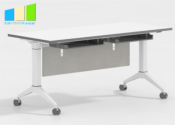 会議のオフィス現代折り畳み式の訓練部屋のテーブルおよび椅子